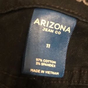 Black satin pants. Gently worn